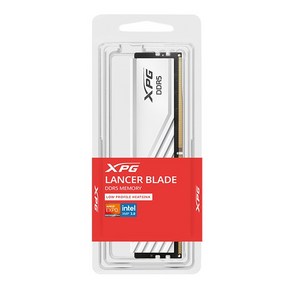 [공식수입사] ADATA XPG DDR5-6000 CL30 LANCER BLADE 화이트 (16GB), AX5U6000C3016G-SLABWH, 1개