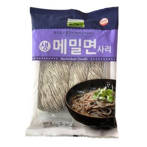 칠갑농산 생메밀면사리, 360g, 12개