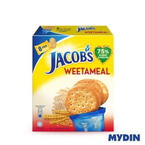 말레이시아 제이콥스 위타밀 크림 비스킷 Jacob's WEETAMEAL 144g x 2개, 1개