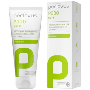 독일 갈라진 발 피부용 Peclavus PODOcae 풋 크림 울 그리스 100ml, 1개