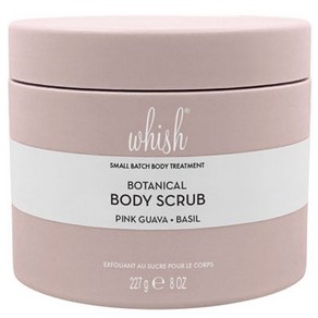 Whish Body Poducts 바디 스크럽 핑크 구아바 + 바질, 1개, 227g