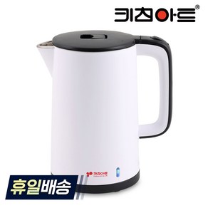 [내일도착] 무선포트 KK-2618 1.8L SUS304 스텐 뜨겁지않은 이중구조