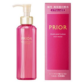 (PRIOR) 160mL 프리올 [공식] 시세이도 프리올 약용 고 보습 화장수 (매우 촉촉), 1개