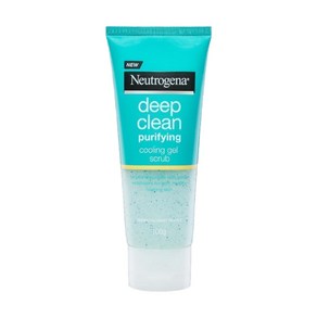 뉴트로지나 딥클린 쿨링 젤 스크럽 100g Neutogena Deep Clean Cooling Gel Scub, 1개