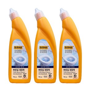 노브랜드 화장실 세정제 750ml x 3개 곰팡이/락스