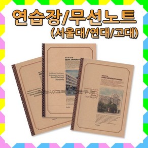 No30/서울대 연대 고대 연습장 명문대연습장 줄없는 연습장