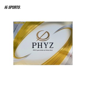 브릿지스톤 PHYZ 파이즈 4PC 12알(1더즌) 골프공 고반발, 펄화이트, 12개입, 1개