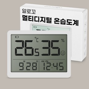 알로꼬 디지털 멀티 온습도계 TH-CLK 건전지포함