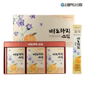 서울약사신협 배도라지 스틱 10g 60포(+쇼핑백증정), 600g, 1개