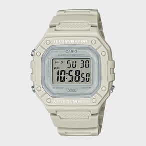 CASIO 카시오 W-218HC-8A 파스텔컬러 남여공용 디지털시계