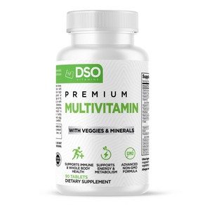 [미국직배송] 37 IN 1 디에스오 프리미엄 멀티비타민 DSO Pemium Mutlivitamin, 1개, 90정