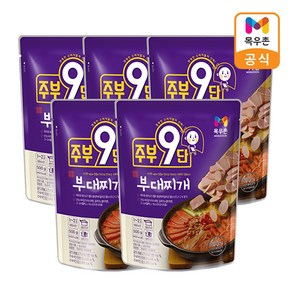 목우촌 주부9단 부대찌개 500gx5개, 500g, 5개