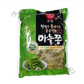 동보식품 초절임 마늘쫑(4kg), 1개, 4kg