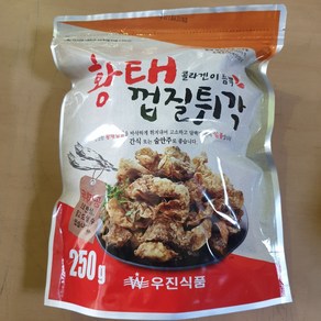 우진식품 콜라겐 듬뿍 황태 껍질튀각, 1개, 250g