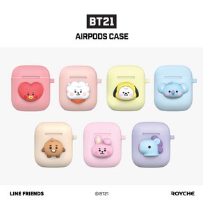 로이체 베이비 BT21 에어팟케이스 BABYBT21, 망, 1개