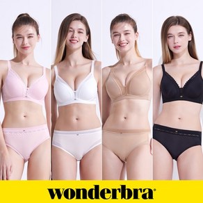 원더브라 WONDERBRA 와이어프리 브라팬티 8종세트 WB166_00