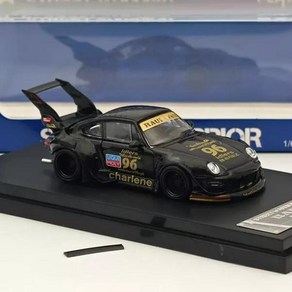 Steet Weapon 1:64 포르쉐 RWB 993 Chalene 하이 윙, 1개