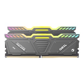 GeIL DDR5 5600 CL38 POLARIS RGB 그레이 패키지 32GB(16Gx2), 2개