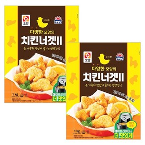 기타 사조오양 바삭킹 치킨너겟 1kg x 2개