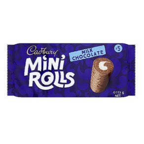 캐드버리 미니 롤스 밀크 초콜릿 Cadbury Mini Rolls Milk Chocolate