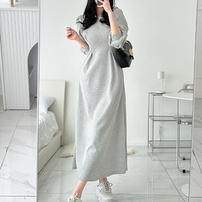 글램디브 리만드 벌룬 데일리 볼륨 롱원피스 AD0713