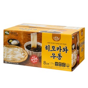 백제 히모카와 우동 217g x 8 (2 세트) 674766, 16개