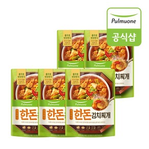 [풀무원] 반듯한식 한돈 김치찌개(460g) x 5봉, 5개, 460g