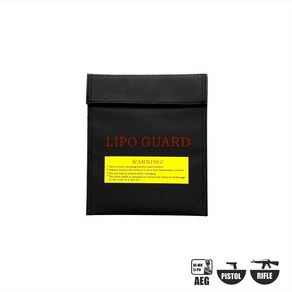 LIPO SAFE BAG -리포 배터리 안전 보관 파우치, 1개