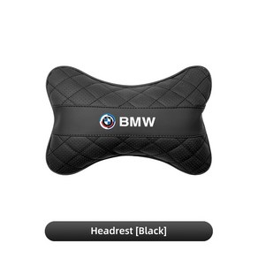 지지대 목 BMW 50 F1 E46 체크 E60 X5 받침 머리 메모리 운동 E90 F10 기념 베개 주년 X3 코튼 자동차 E39 X7, 블랙계열