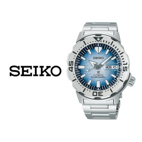 세이코 SEIKO 세이브더오션 프로스펙스 남극 에디션 남성 오토매틱 메탈 다이버 시계 SRPG57K1