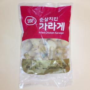 사세 순살치킨가라게 1Kg 치킨집가라아게 에어프라이어요리 업소용가라아게, 1개