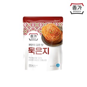 [종가집공식판매몰] 종가집 저온숙성 묵은지 400g