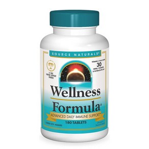 소스 네츄럴 웰니스 포뮬라 (180타블렛) Souce Natuals Wellness Fomula 180tabs- 사은품 바세린 증정, 1개, 180정