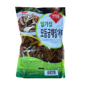 일미농수산 일가집 모듬 궁채 장아찌 (박스), 6개, 1kg