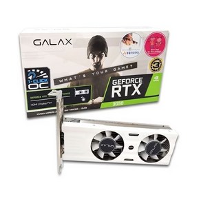 갤럭시 갤럭시 GALAX 지포스 RTX 3050 WHITE D6 6GB LP