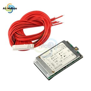 BMS 리튬 이온 배터리 팩 보호 PCB 보드 균형 유무 전기 자전거 Escoote 충전용 13S 48V 15A 20A 50A 18650, 1개