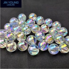 진영 두리 홀로그램 구슬 자작용 튜닝용 JY-453, 10mm, 1개