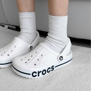 [국내매장정품/PAPI] 크록스 CROCS 바야밴드 클로그 학생 교실 직장인 학교 실내화 샌들 여름 슬리퍼