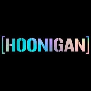 HOONIGAN 자동차 포인트 스티커(XL)