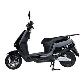 2024년 스톰 GT2 전동스쿠터 1500W 모터 48V 60V 27Ah/30Ah/50Ah 리튬 이온 대용량 배터리 유압식 브레이크 번호판 필요없는 배달용 오토바이, 48V 50Ah 화이트