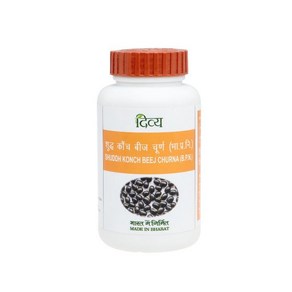 Patanjali Divya Shuddh Konch Beej Chuan  Manages Vata Dosha 100 gm Chuna, 1개, 100g