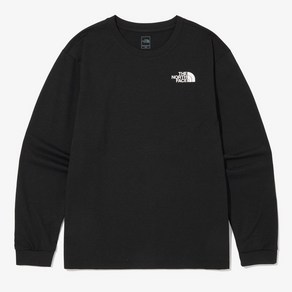 [매장정품] 노스페이스 THE NORTH FACE 키즈 트레블러 롱 슬리브 라운드티 NT7TQ02T_BLK