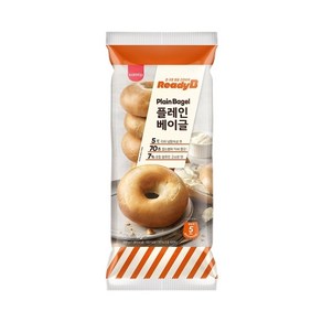 삼립 냉동 베이글 플레인 500g 5입 1봉, 100g, 1개