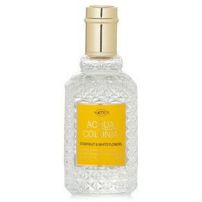 4711 - 4711 아쿠아 콜로니아 스타프루트 & 화이트 플라워 오 드 코롱, 1개, 50ml