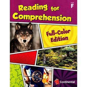 Reading fo Compehension F : Full-Colo Edition, Continental Pess