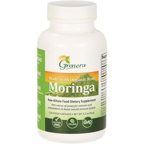 Genea Moinga Capsules 120 nos 100% Pue Single Oigin Moinga Oleifea Leaf Powde Malunggay Pill, Genea Moinga Capsules 120 n, 1개