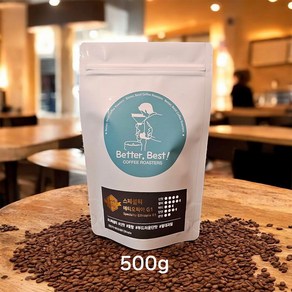 당일로스팅 베러베스트 스페셜티 커피 원두 에티오피아 코케허니 G1, 1개, 500g, 홀빈(분쇄안함)
