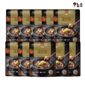 하누소 갈비탕 700g 10팩+탕소스10팩 증정, 10개