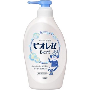 일본 비오레 플레인 바디워시 480ml, 1개