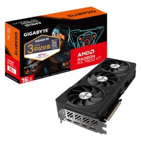 [GIGABYTE] 라데온 RX 7800 XT GAMING OC D6 16GB 피씨디렉트